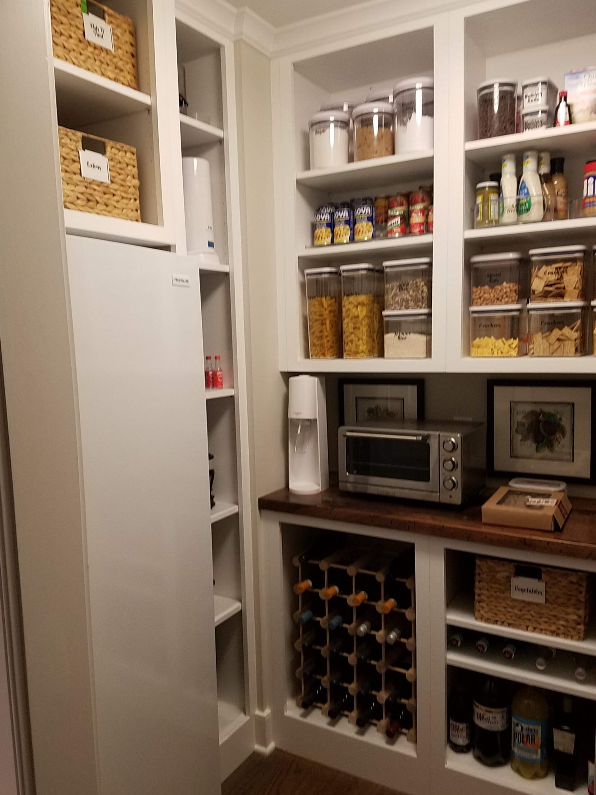 pantry straighted
