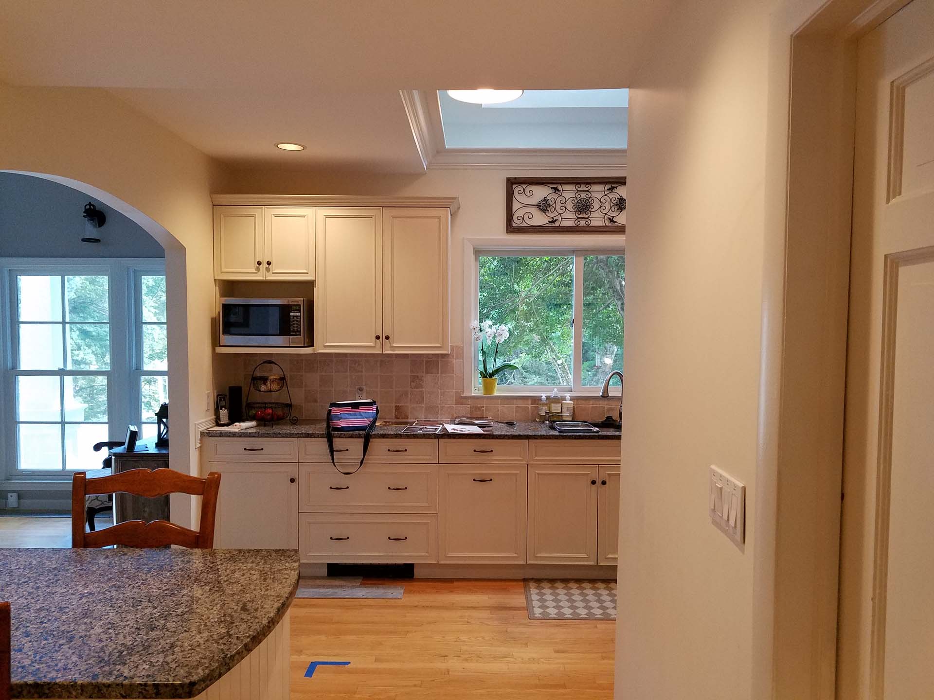 White Shaker Transitional Style Kitchen Remodel 1